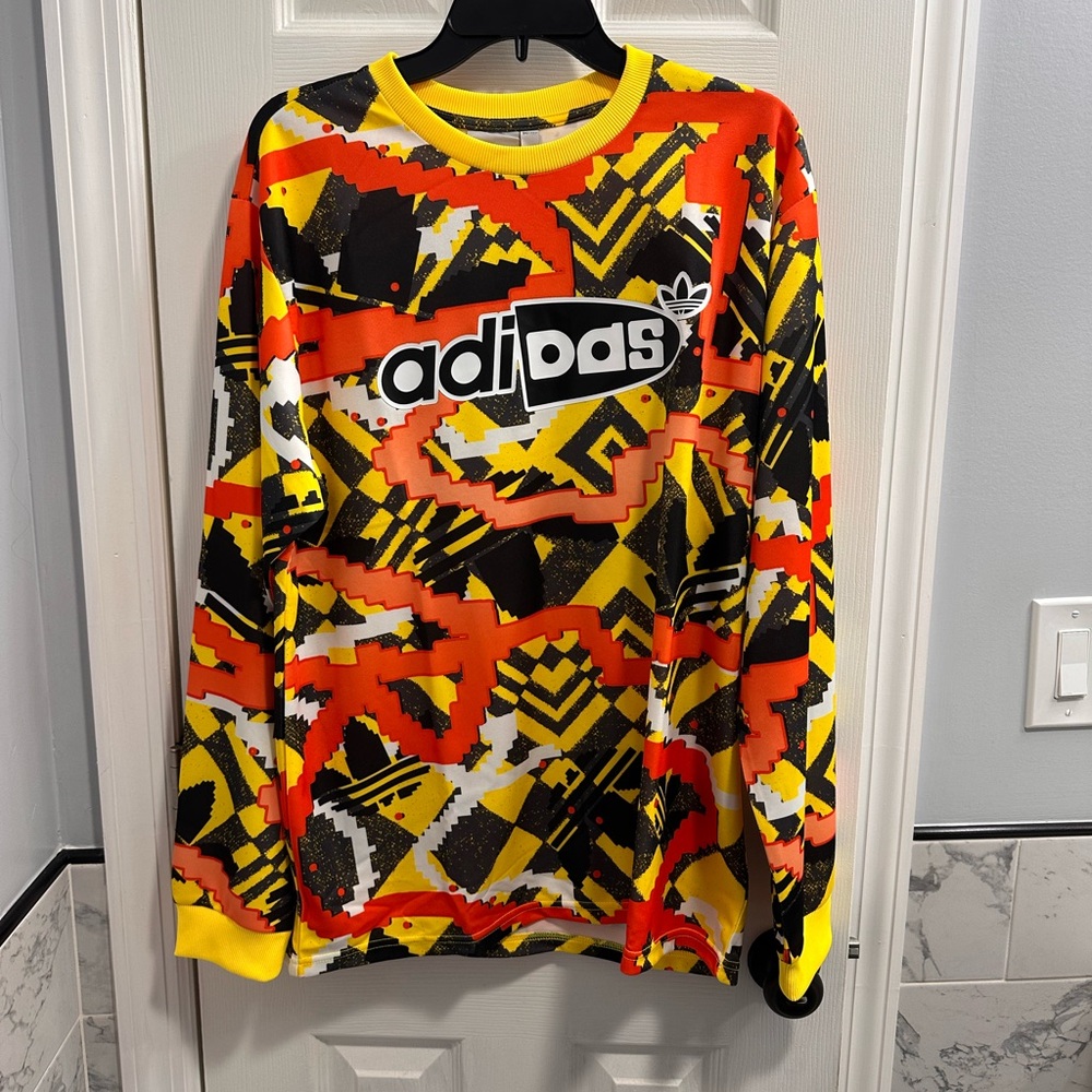 Adidas Original Hypersport goal long sleeve size Large